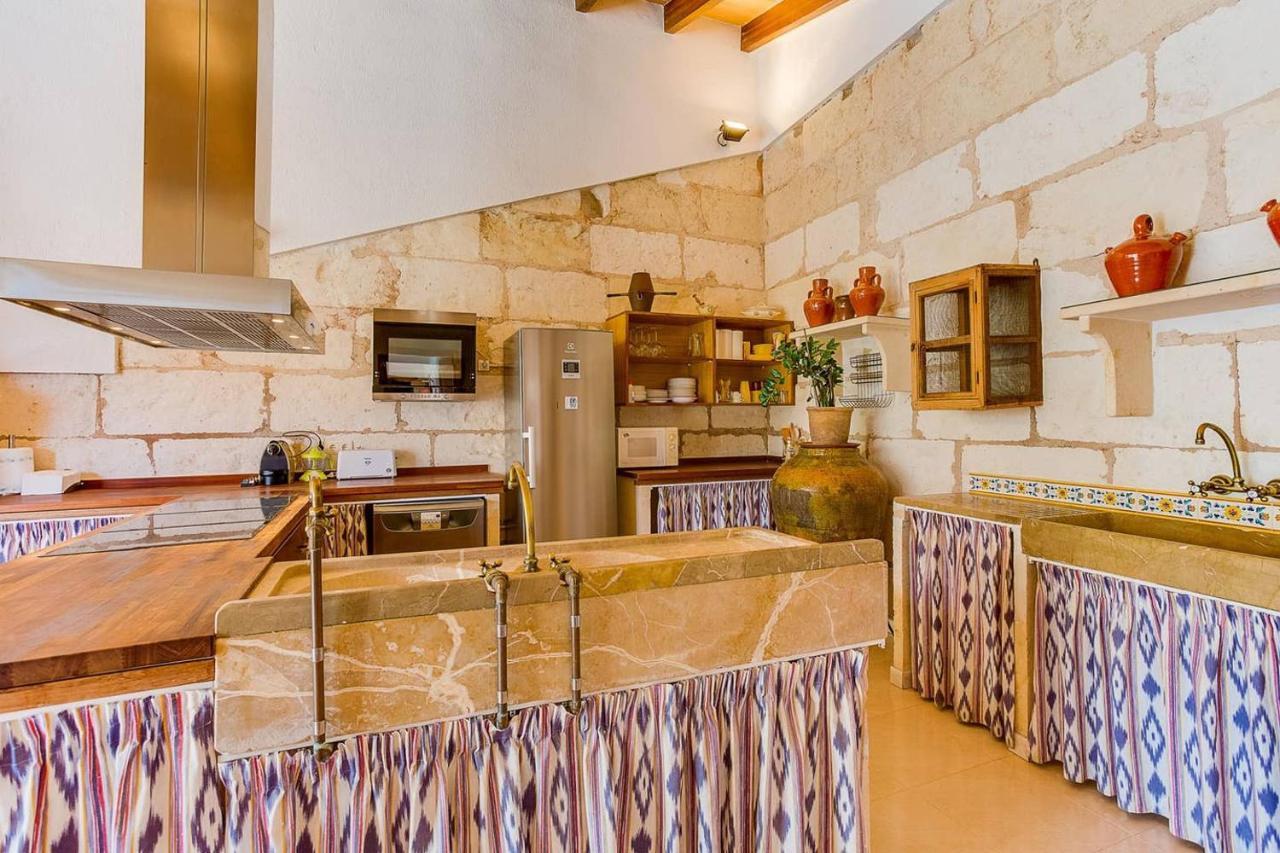 فيلا سا بوبلافي Ca Na Pessina,Con Piscina Privada المظهر الخارجي الصورة