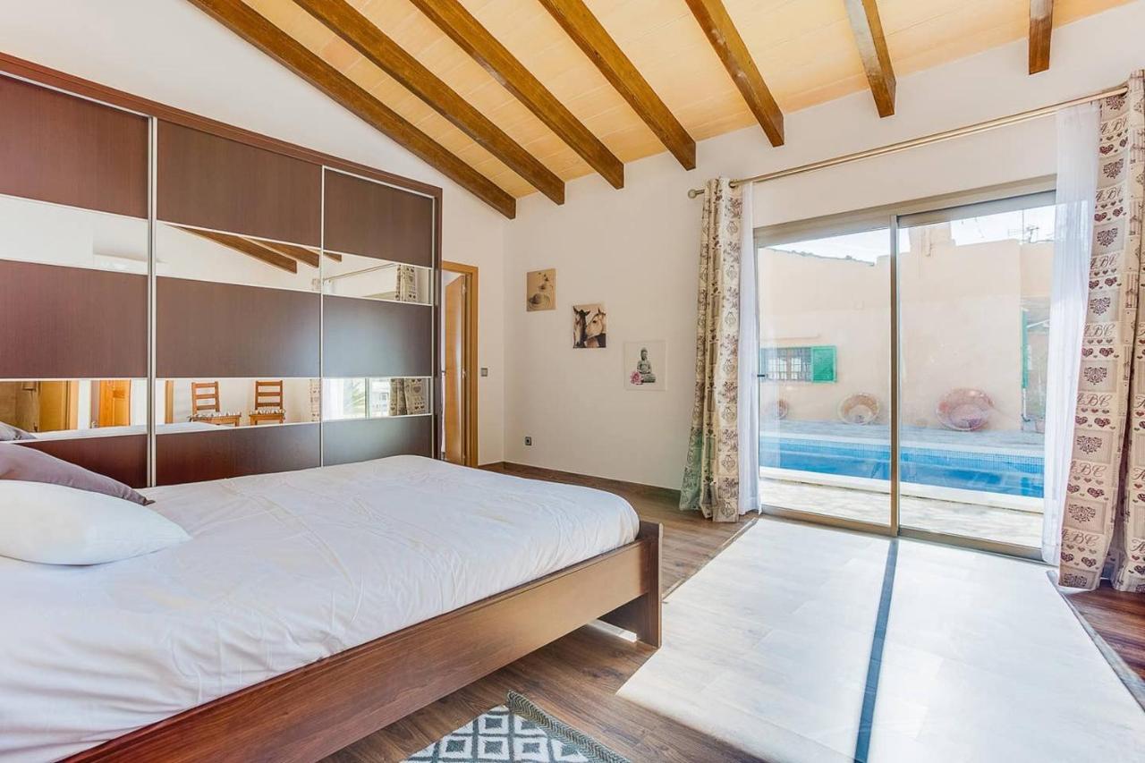 فيلا سا بوبلافي Ca Na Pessina,Con Piscina Privada المظهر الخارجي الصورة