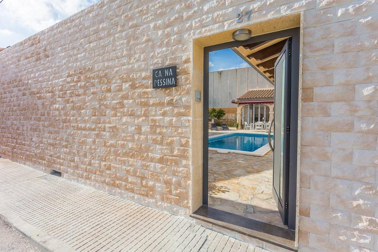 فيلا سا بوبلافي Ca Na Pessina,Con Piscina Privada المظهر الخارجي الصورة